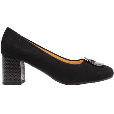 BIOECO 6844 0026 SHOE - BLACK SUEDE